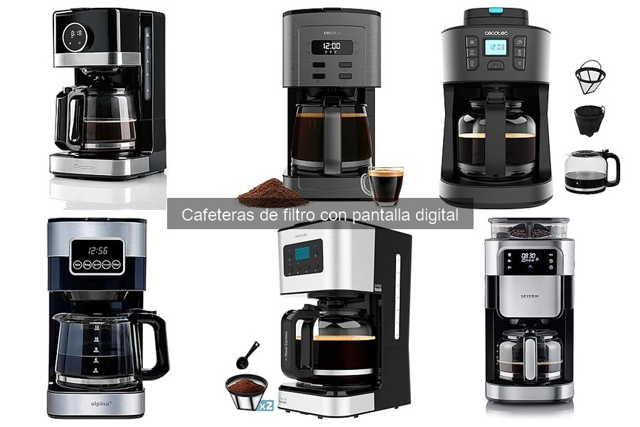 Cómo usar una cafetera de filtro digital: guía práctica