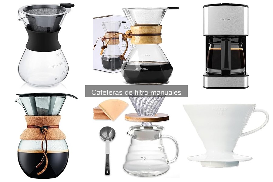Cómo usar una cafetera de filtro manual correctamente