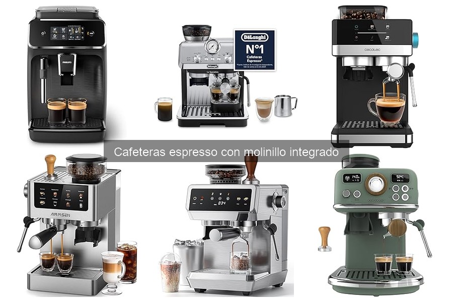 Cómo usar una cafetera espresso con molinillo integrado