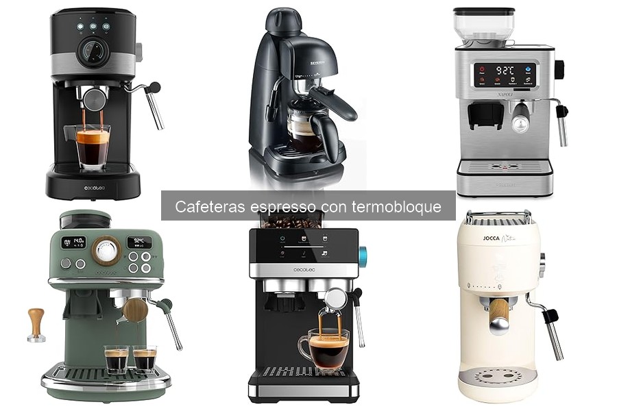 Cómo Usar una Cafetera Espresso con Termobloque Eficazmente