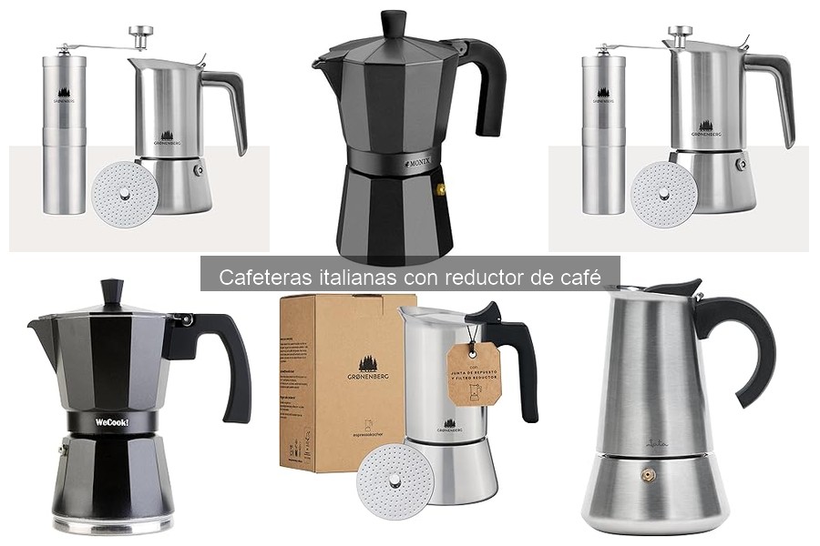 Cómo usar una cafetera italiana con reductor de café