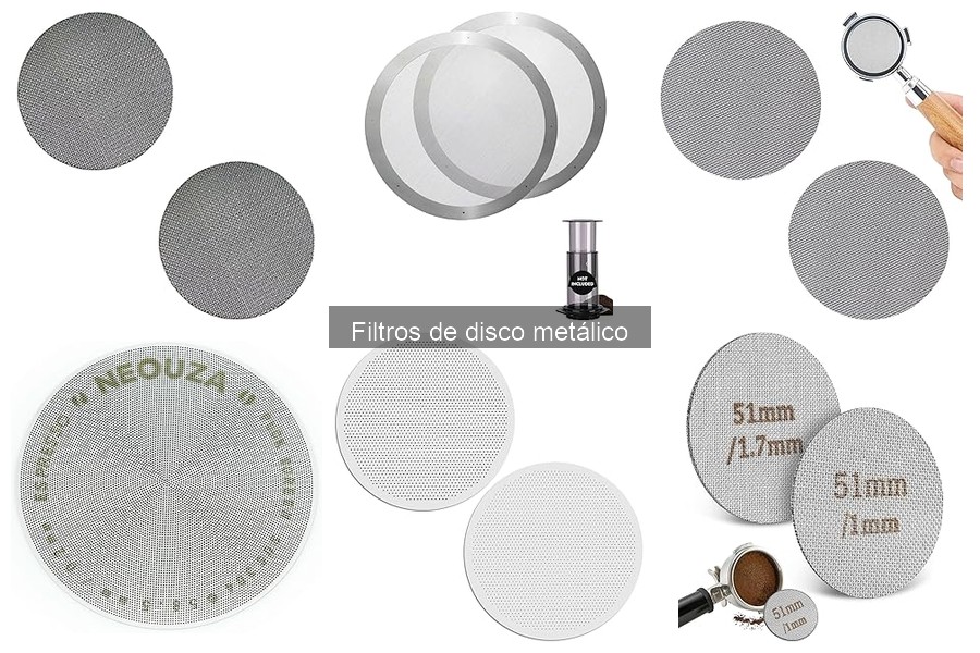 Cómo utilizar un filtro de disco metálico para café