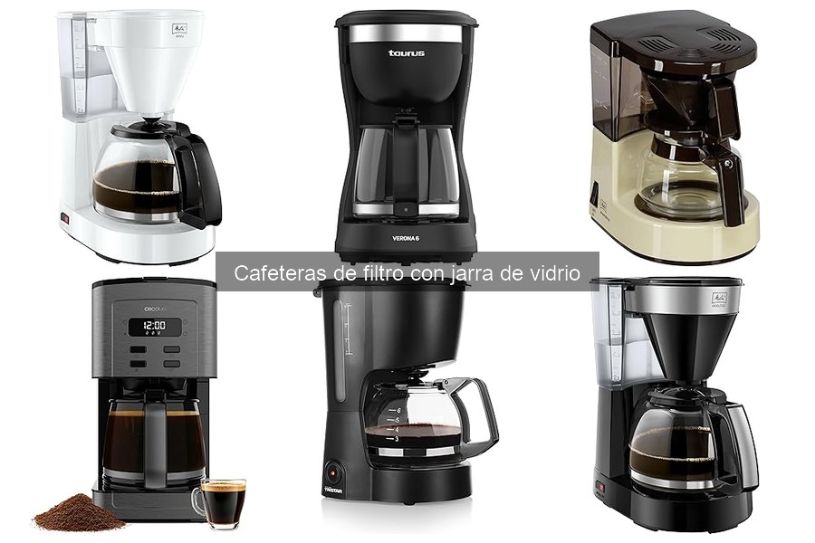 Cómo utilizar una cafetera de filtro con jarra de vidrio