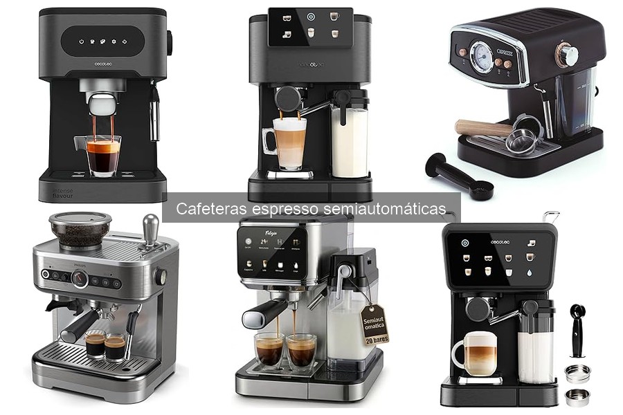 Comparativa: Cafetera espresso semiautomática vs automática