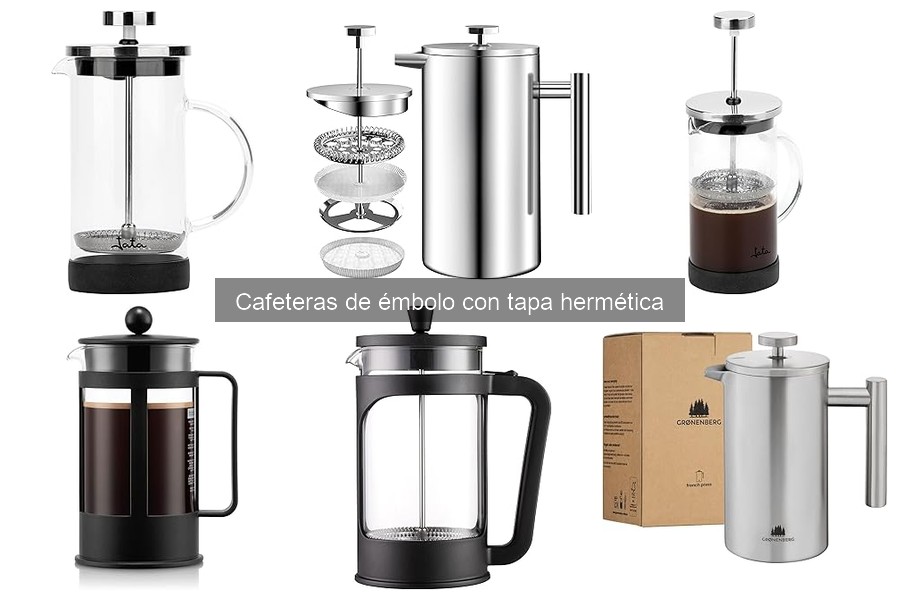Comparativa: Cafeteras de Émbolo vs. Otras Cafeteras