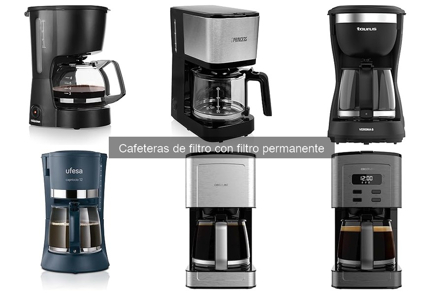 Comparativa: Cafeteras de filtro permanente vs papel