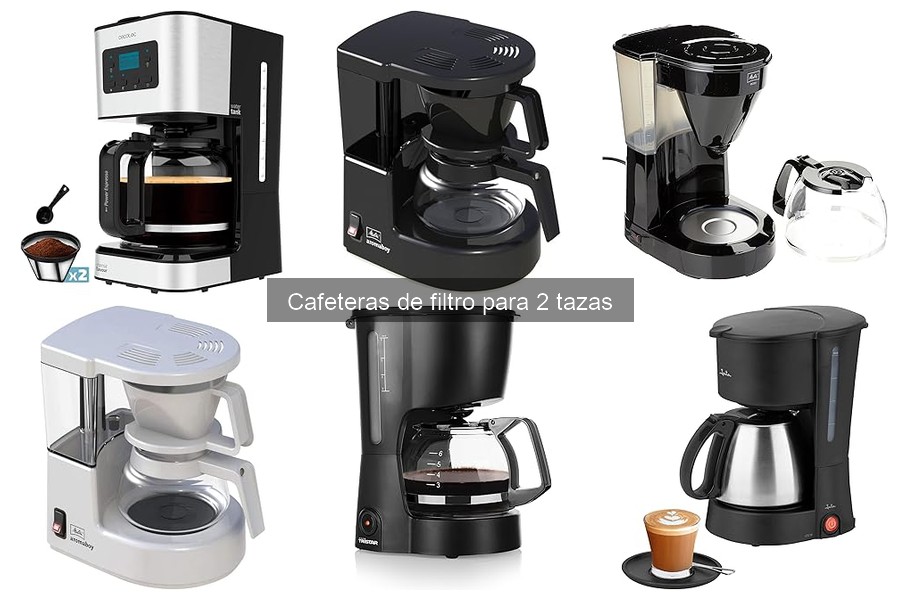 Comparativa: Cafeteras de filtro vs otros modelos para 2 tazas