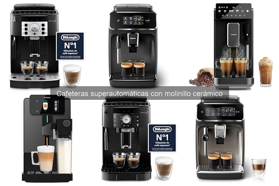 Comparativa cafeteras superautomáticas vs manuales con molinillo cerámico