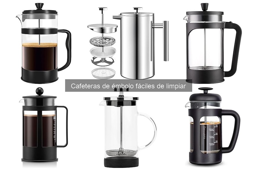 Comparativa de cafeteras de émbolo: opiniones y marcas populares