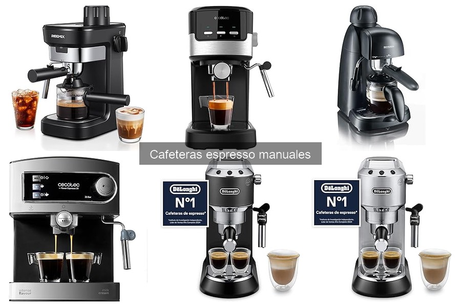 Comparativa de Cafeteras Espresso Manuales: Cecotec vs De'Longhi