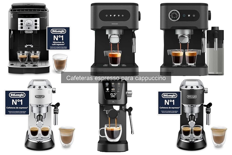 Comparativa de Cafeteras Espresso para Cappuccino 2023