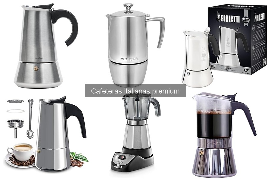 Comparativa de Cafeteras Italianas Premium: Las Mejores Marcas