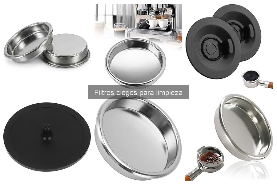 Comparativa de filtros ciegos: plástico vs metal para café