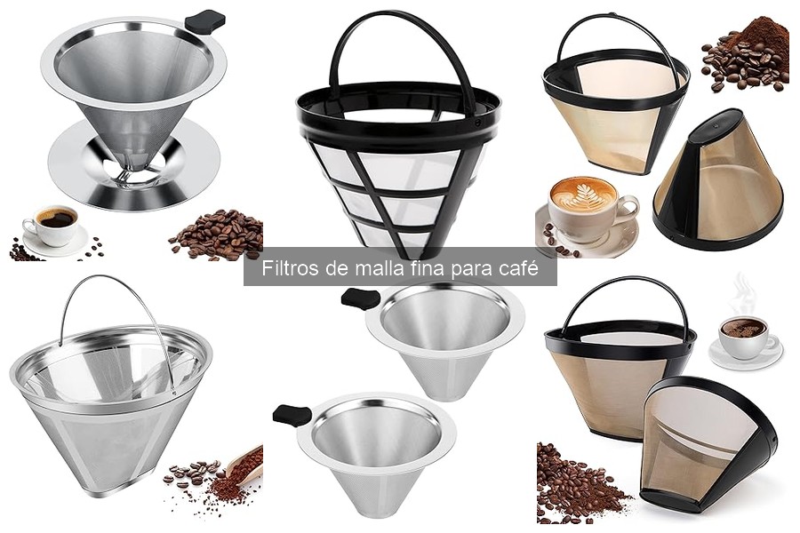 Comparativa de filtros de malla fina y filtros de papel para café