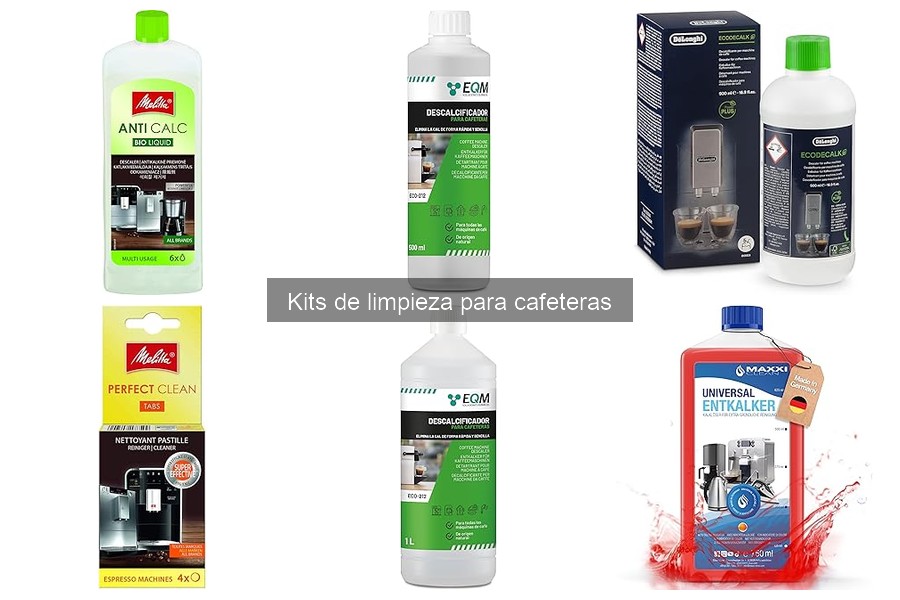 Comparativa de Kits de Limpieza para Cafeteras Automáticas y Manuales