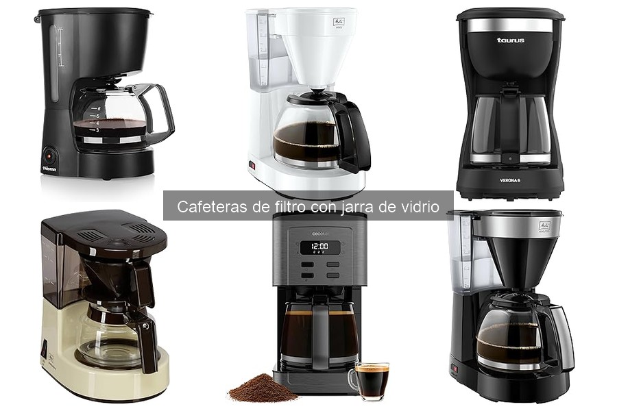 Comparativa de las Mejores Cafeteras de Filtro con Jarra de Vidrio