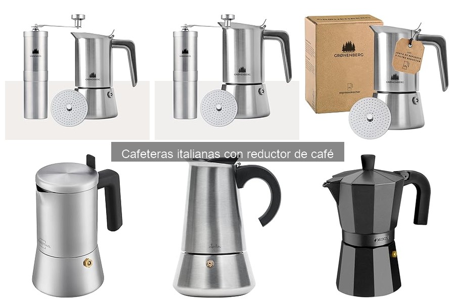 Comparativa de las Mejores Cafeteras Italianas con Reductor