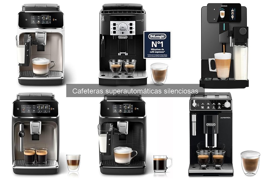 Comparativa de las Mejores Cafeteras Superautomáticas Silenciosas