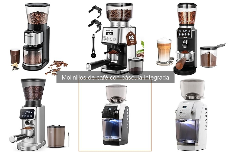 Comparativa de Molinillos de Café con y sin Báscula Integrada