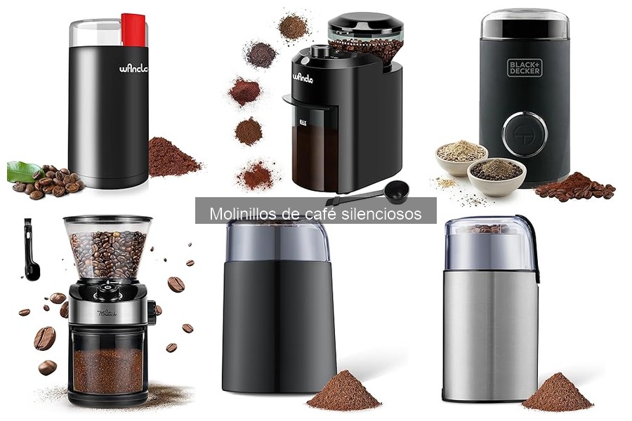 Comparativa de molinillos de café silenciosos para tu hogar
