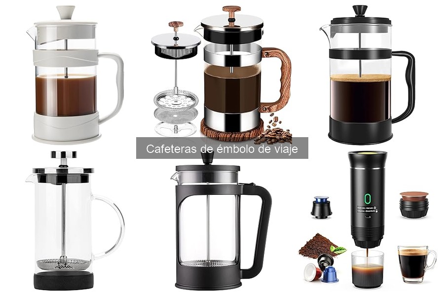 Comparativa de precios de cafeteras de émbolo de viaje