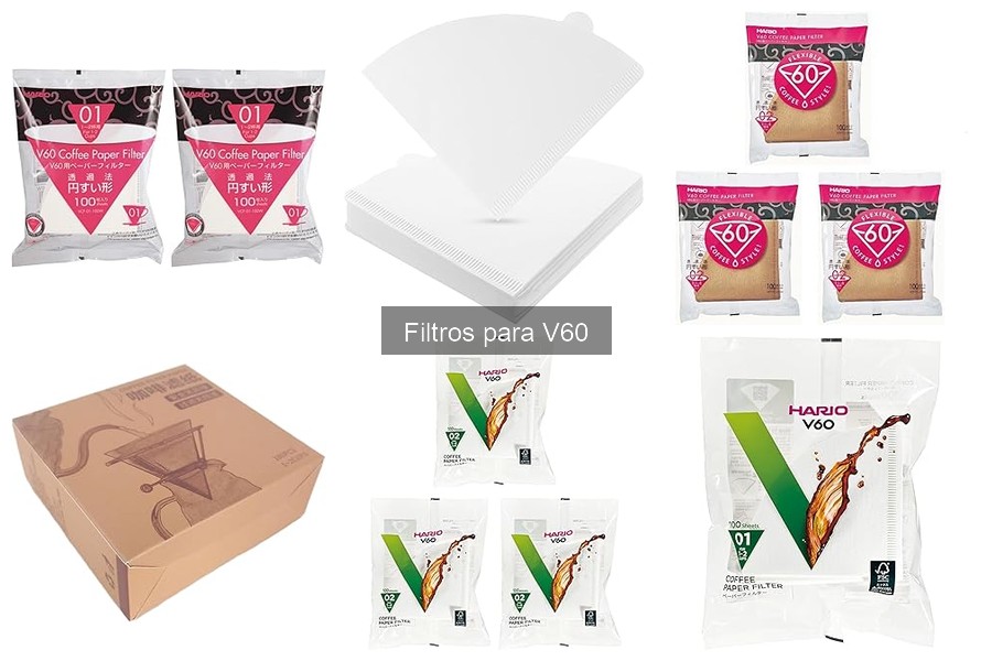 Comparativa de precios de filtros para V60 en tiendas