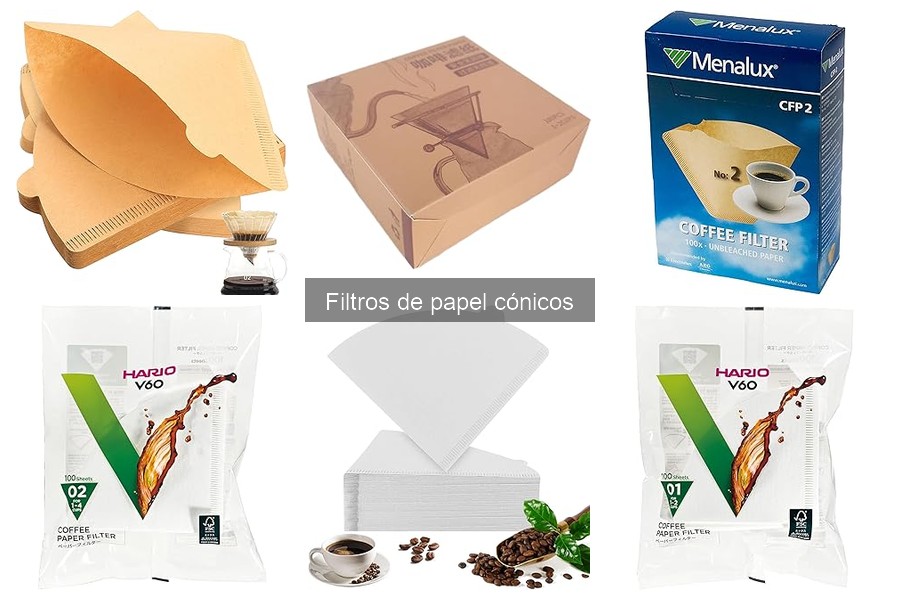 Comparativa: Filtros de papel cónicos vs desechables