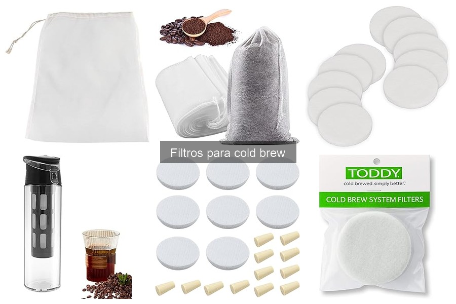 Comparativa: Filtros de papel vs. filtros de tela para cold brew
