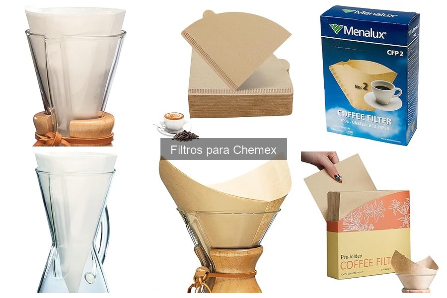 Comparativa: Filtros de papel vs. reutilizables para Chemex