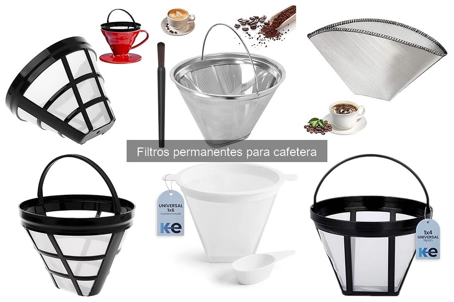 Comparativa: filtros permanentes vs desechables para café