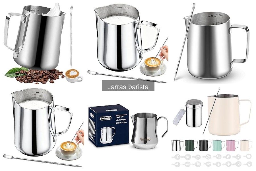 Comparativa: Jarras Barista de Acero Inoxidable vs Vidrio
