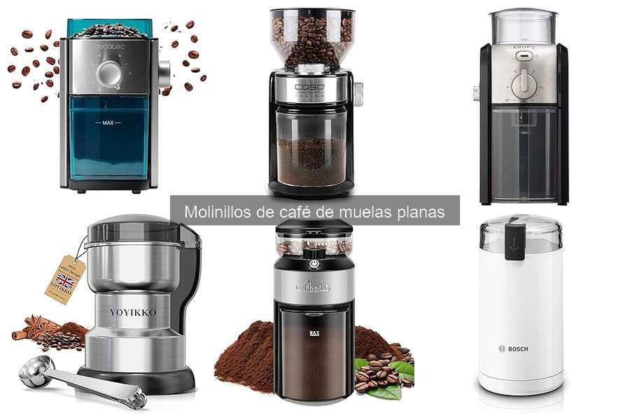 Comparativa Molinillos de Muelas Planas vs Cónicas