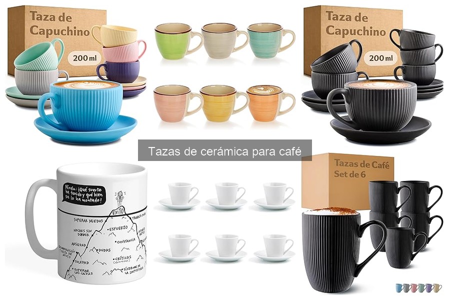 Comparativa: Tazas de Cerámica vs. Tazas de Vidrio para Café