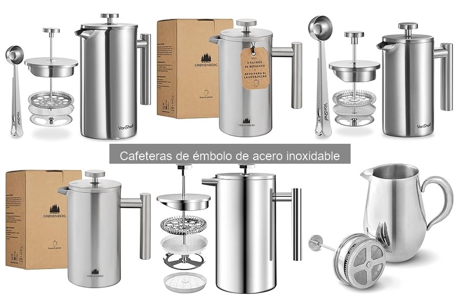 Consejos para el Mejor Café en Cafeteras de Émbolo de Acero