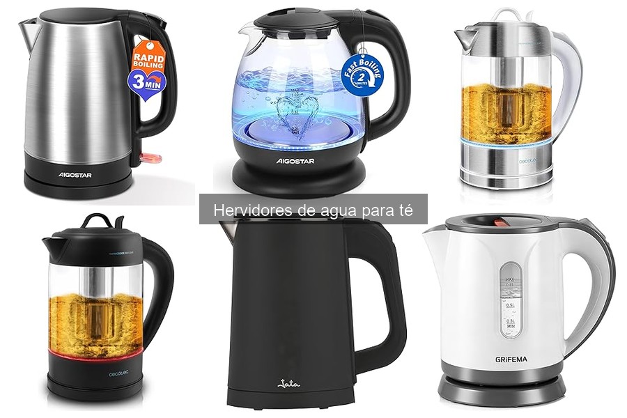 ¿Cuál es el mejor material para hervidores de té?