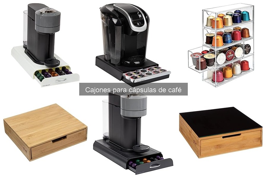¿Cuánto cuesta un cajón para cápsulas de café? Precios 2023