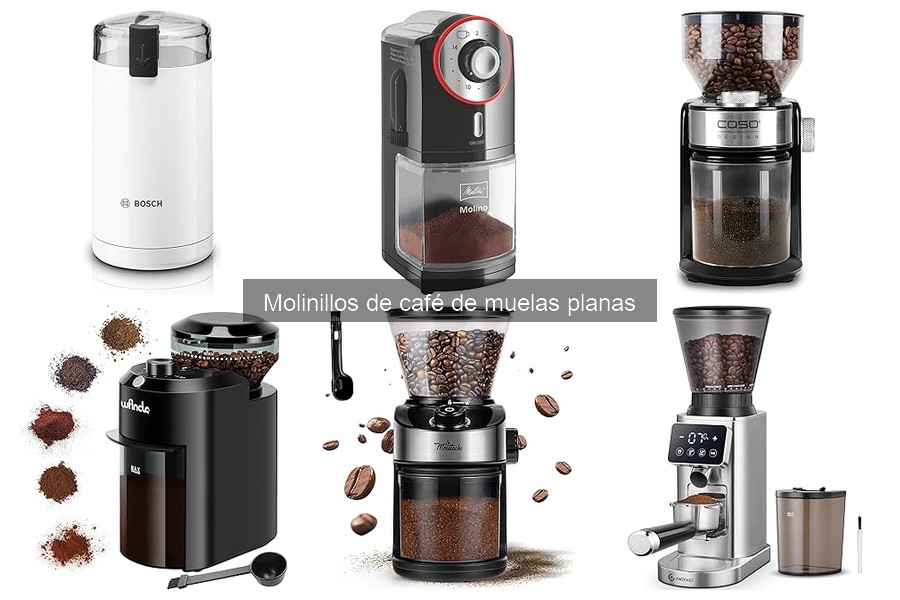 ¿Cuánto cuesta un molinillo de café de muelas planas?