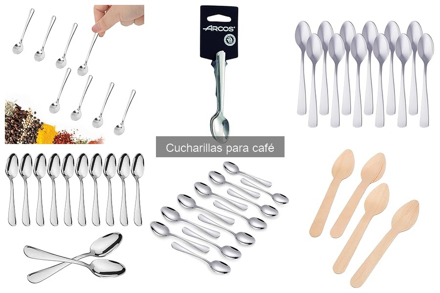 Cuidado y mantenimiento de cucharillas para café