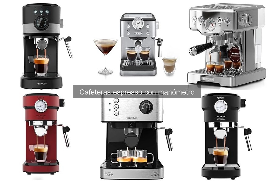 Cuidados esenciales del manómetro en cafeteras espresso