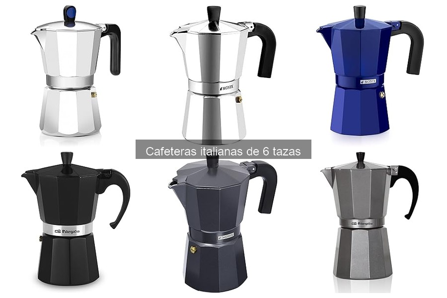 Deliciosas recetas de café con cafetera italiana de 6 tazas