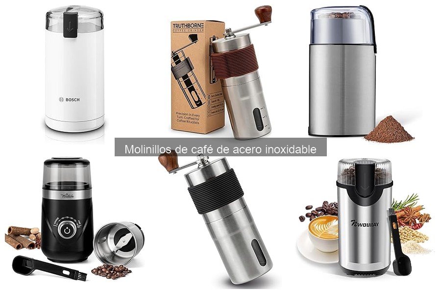 Descubre qué son los molinillos de café de acero inoxidable