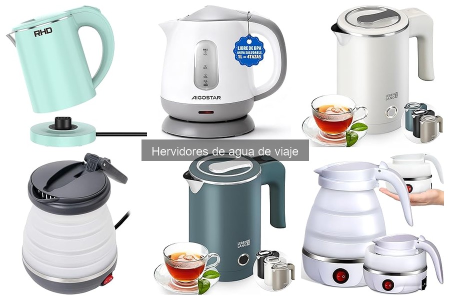 Diferencias entre hervidores eléctricos y de viaje