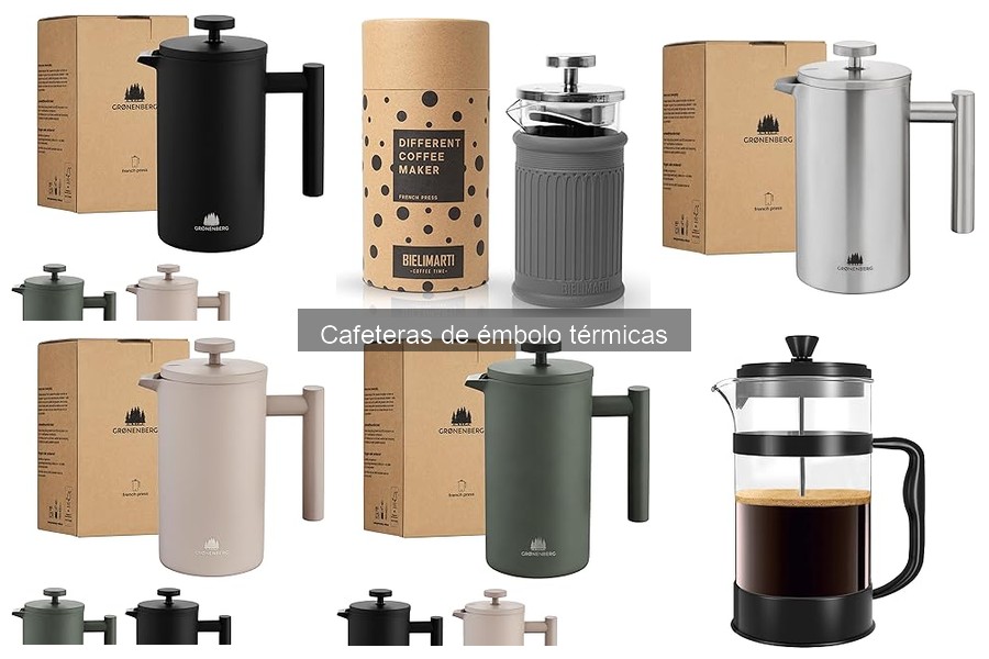 Dónde comprar cafeteras de émbolo térmicas al mejor precio