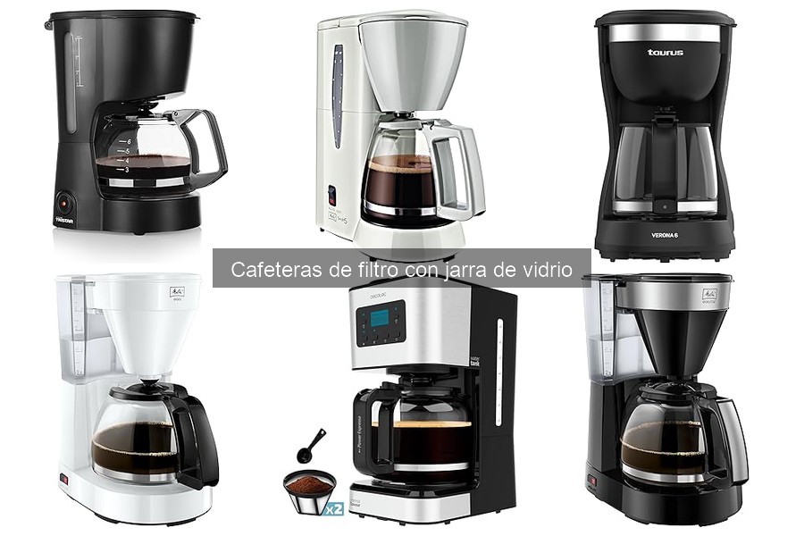 Dónde comprar cafeteras de filtro con jarra de vidrio online