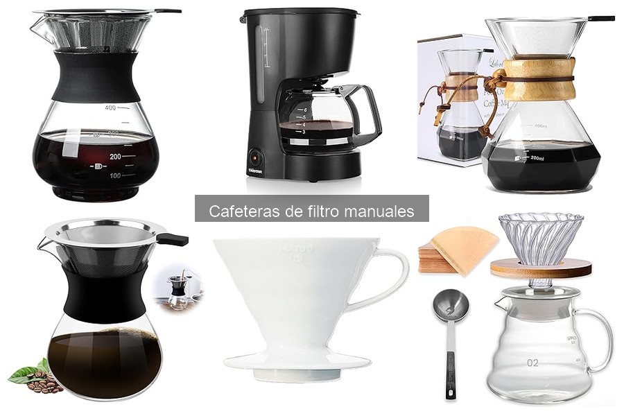 Dónde comprar cafeteras de filtro manual y mejores precios