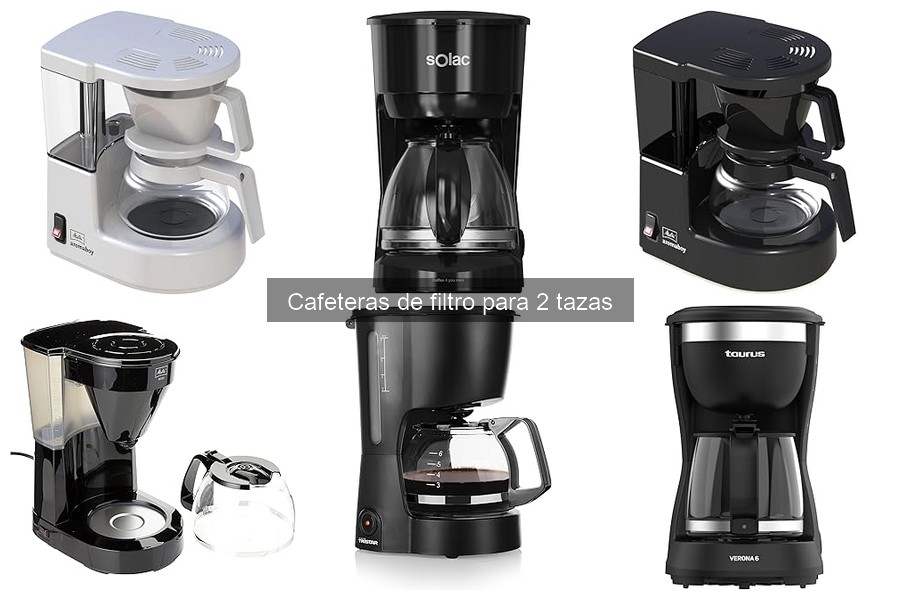 Dónde comprar cafeteras de filtro para 2 tazas en 2023
