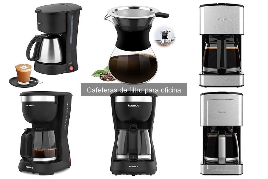 Dónde comprar cafeteras de filtro para oficina y precios actuales