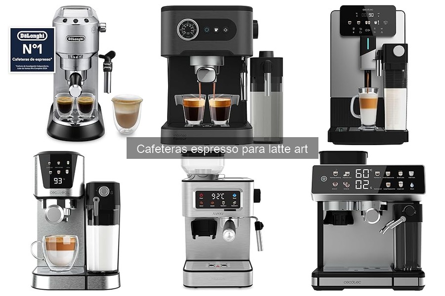 Dónde comprar cafeteras espresso para latte art en 2023
