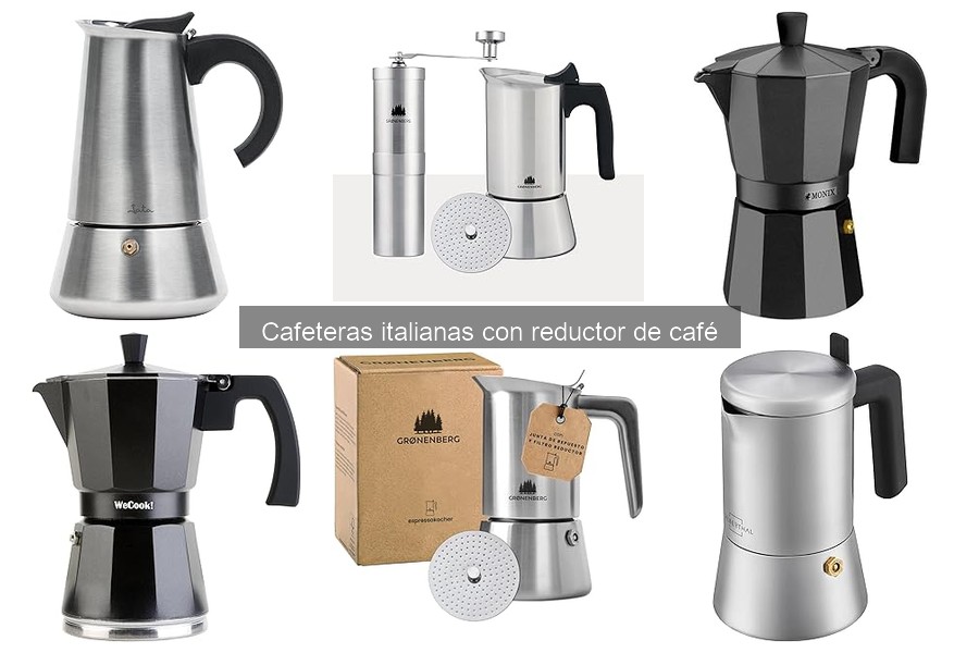 Dónde comprar cafeteras italianas con reductor de café