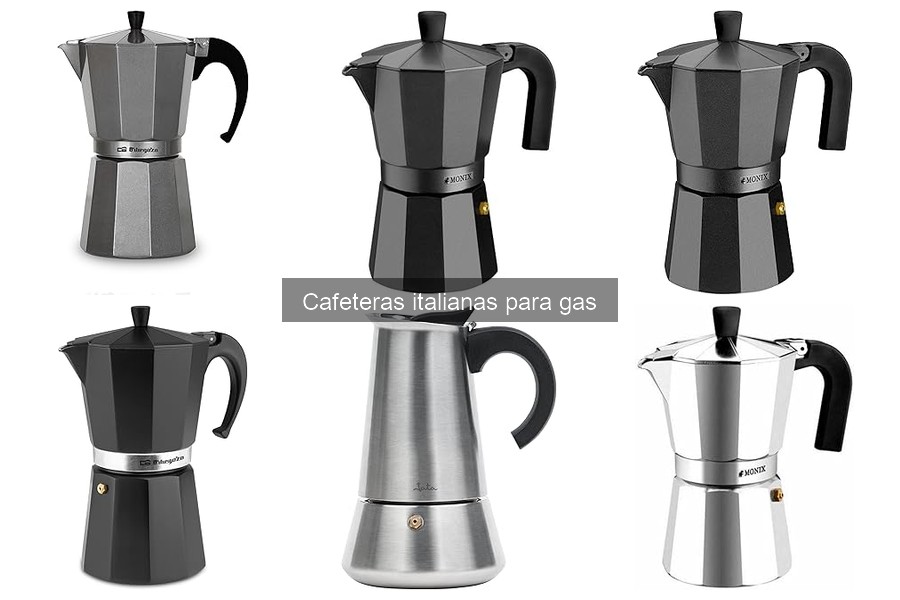 Dónde comprar cafeteras italianas para gas: mejores opciones